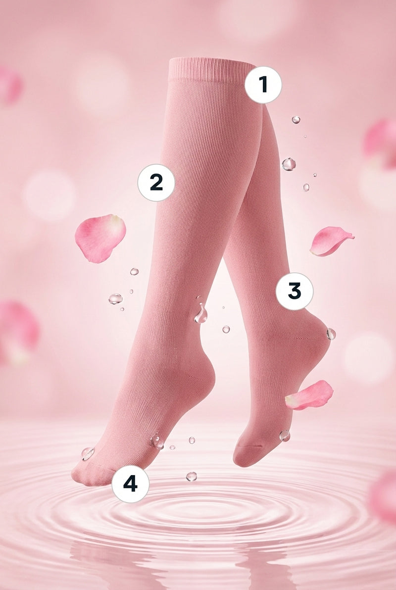 Ein Strumpf. Jeden Tag spürbare Leichtigkeit.