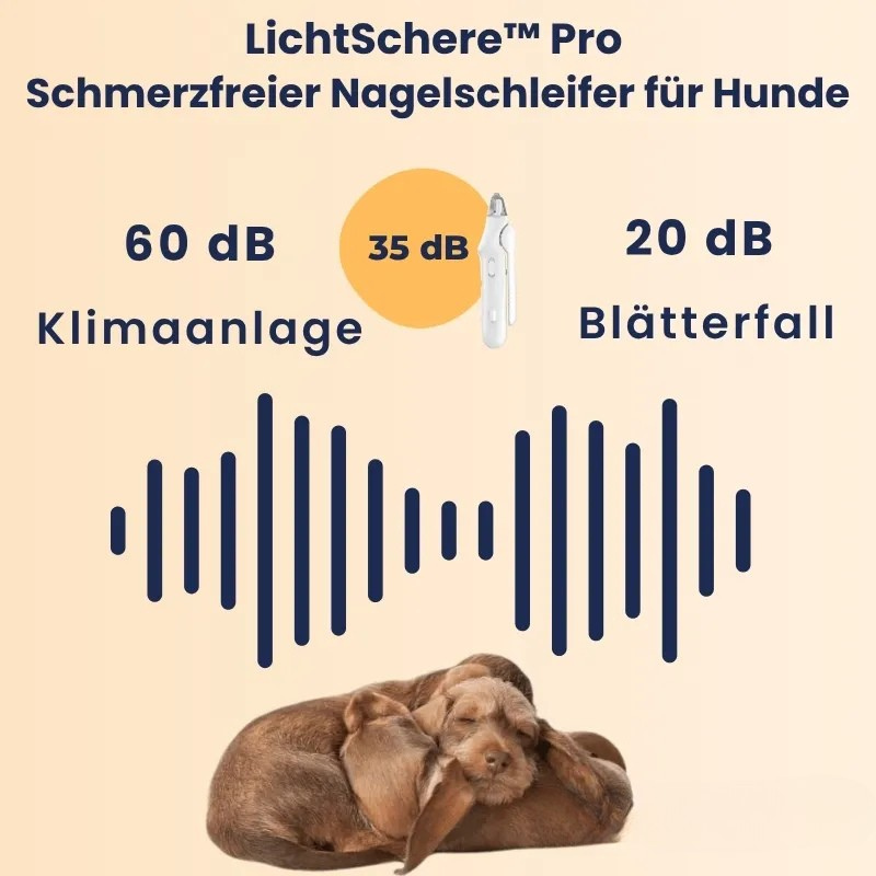 LichtSchere™ Pro - Die 2-in-1 LED-Krallenschere für sichere Pfotenpflege ohne Angst